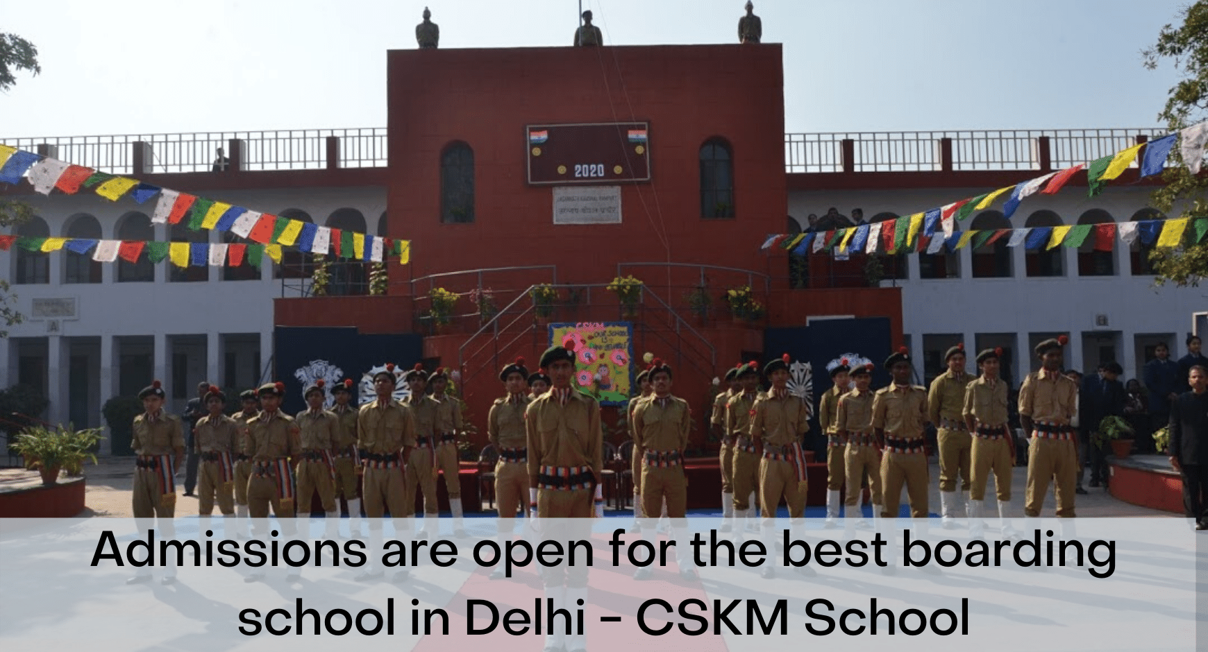 Admissions are open for the best boarding schools in Delhi