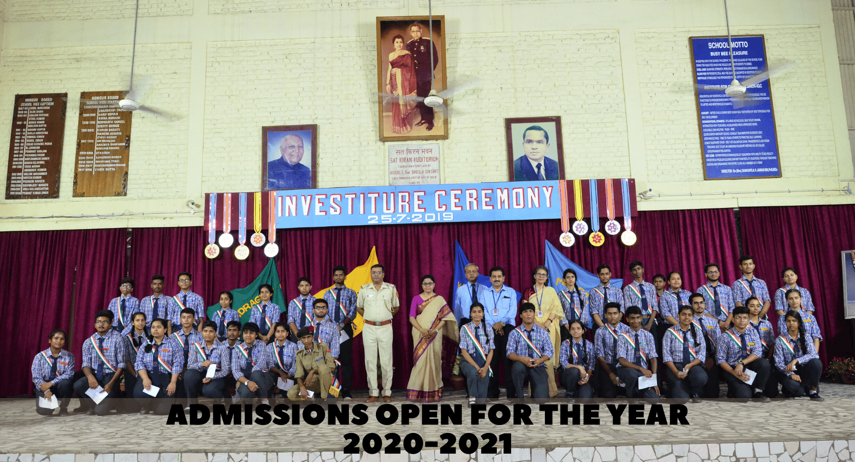 Admissions Open for the Year 2020-2021 - CBSE Boarding & Day Boarding School