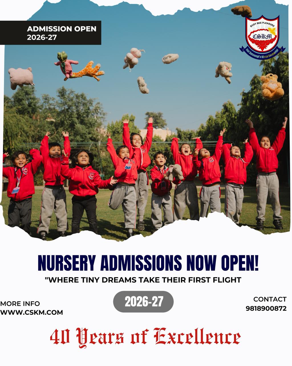 Nursery Admissions 2026-27
