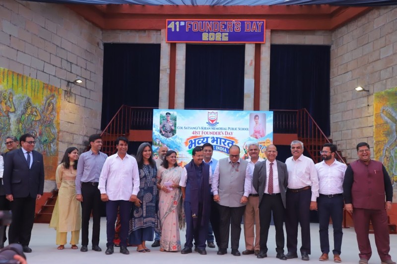 CSKM Public School Celebrates Its 41st Founders' Day with the Theme 'Sublime India – Bhavya Bharat'