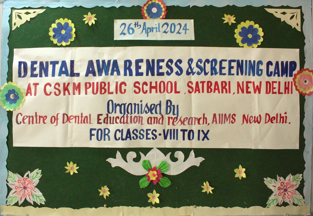 Dental Awareness and Screening Camp
