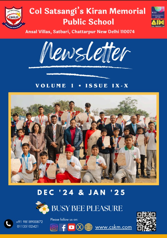 CSKM Newsletter Volume 1 Issue 9 and 10 - December 2024 and January 2025
