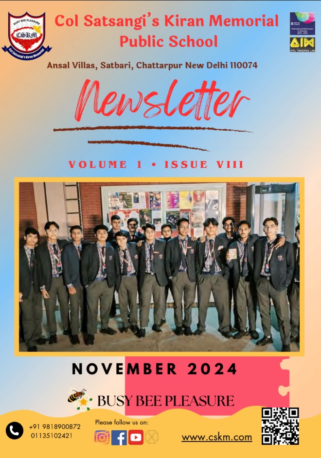 CSKM Newsletter Volume 1 Issue 8 - November 2024